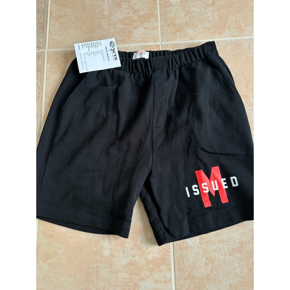 Marvel‎ Issueds Black cotton shorts Men's size M